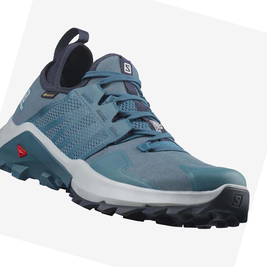 Salomon MADCROSS GORE-TEX Trail Futócipő Férfi Kék | HU 2120AHK